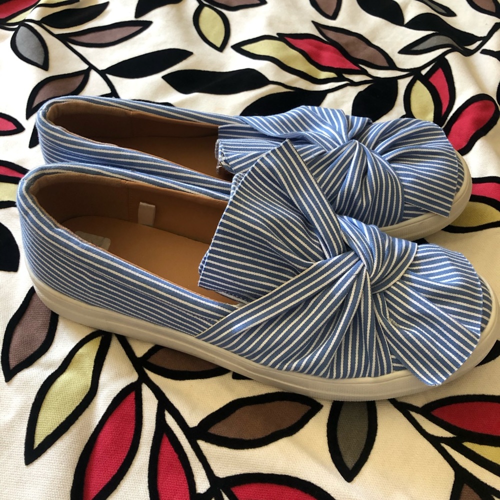 A New Day striped loafers